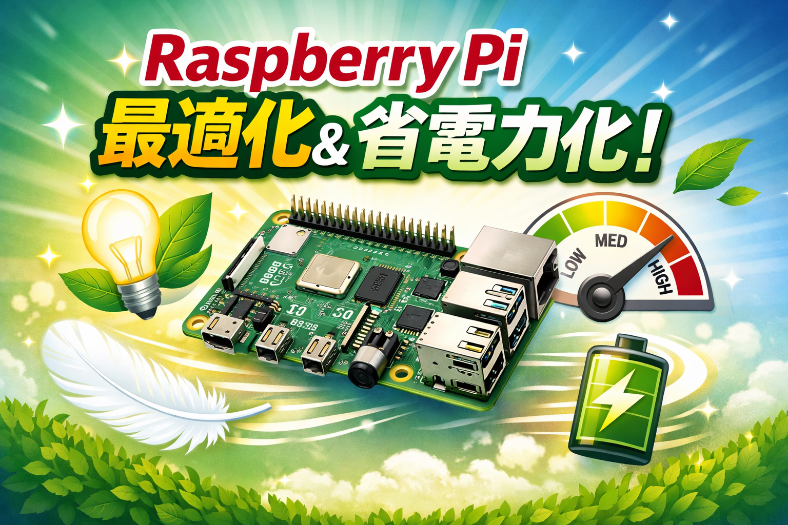 RaspberryPi[70] Raspberry Pi サーバ軽量化メモ - Yagi Technical Laboratory